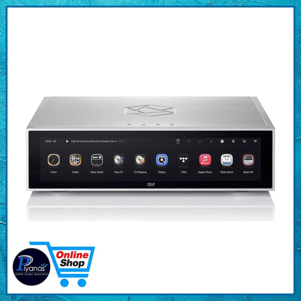 เครื่องเล่นเสียง HIFI ROSE : RS-151 (SILVER)_1